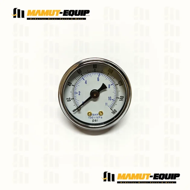 MANÓMETRO REGULADOR DE AIRE - 160 PSI