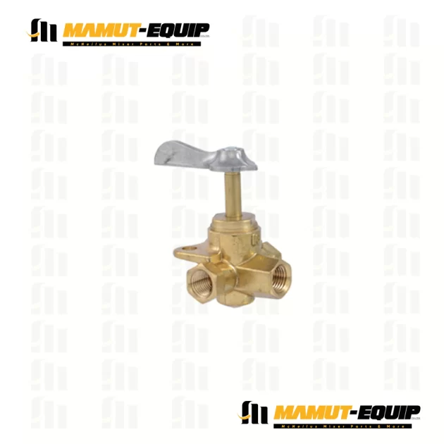 VÁLVULA, AIRE, 3 VÍAS, 1/4" NPT
